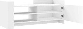 vidaXL Έπιπλο Τηλεόρασης Λευκό 100 x 35 x 40 εκ. Επεξ. Ξύλο