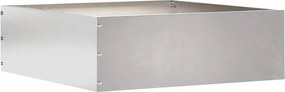 vidaXL Περίγραμμα γκαζόν Ασημί 40 x 40 x 13 cm Ανοξείδωτο ατσάλι
