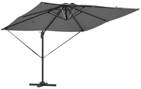 vidaXL Ομπρέλα Cantilever Roma 286 x 285 x 270 εκ. Αλουμίνιο