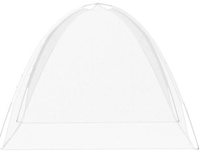 vidaXL Κουνουπιέρα Mongolia με Πόρτες 200 Δίχτυ Λευκό 200x180x135 εκ.