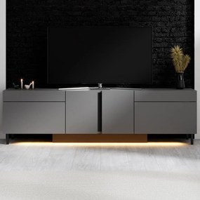 Έπιπλο Τηλεόρασης Ανθρακί LEEGE 180x32x50
