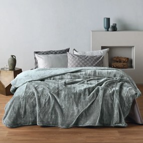 Κουβέρτα Βελουτέ King Size (240x260) Kentia Loft Bella 22 L.Grey AW2026