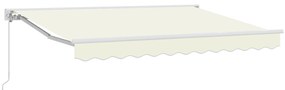 vidaXL Σκηνίτσα Αναδιπλούμενη Κρεμ 250x200 cm