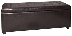 Σκαμπό Denise Dark Brown E7045,2 113X43X45 cm Τεχνόδερμα