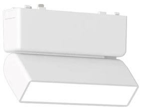 Φωτιστικό LED 5W 3CCT για Ultra-Thin μαγνητική ράγα σε λευκή απόχρωση (by tuya and zigbee) D:12,8cmX8cm (T04905-WH) - 1.5W - 20W - T04905-WH