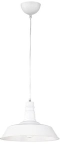 Κρεμαστό Φωτιστικό Οροφής Will 4 χρώματα Trio Lighting-R30421001-Λευκό R30421001
