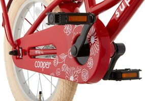 Cooper 16 Inch 25,4 cm Girls Coaster Brake Red