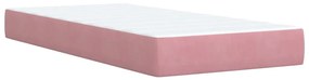 ΚΡΕΒΑΤΙ BOXSPRING ΜΕ ΣΤΡΩΜΑ ΡΟΖ 90X200 ΕΚ. ΒΕΛΟΥΔΙΝΟ 3294543