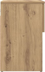 vidaXL Ντουλάπι κρεβατιού Artisan Δρυς 29 x 31,5 x 49 εκ