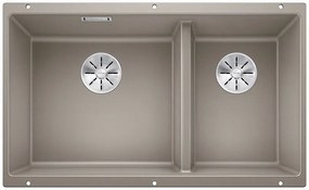 Blanco Subline 430/270-U Tartufo SILGRANIT® PuraDur® Γρανιτένιος Νεροχύτης 80cm