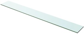 vidaXL Ράφια Πάνελ 2 τεμ. Διάφανα 100 x 12 εκ. Γυάλινα