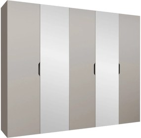 Ντουλάπα Malaga plus πεντάφυλλη-Cashmere