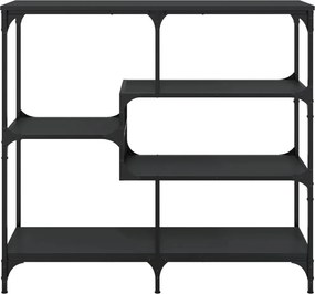 vidaXL Τραπέζι Κονσόλα Μαύρο 103x32x95 εκ. Επεξεργασμένο Ξύλο