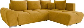 Γωνιακός καναπές Forrest-Moustardi-Δεξιά - 290.00Χ183.00Χ85.00cm