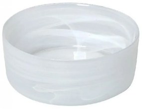 Μπωλ Atlas Οβάλ Alabaster Hor1624K6 11cm White Espiel Glass