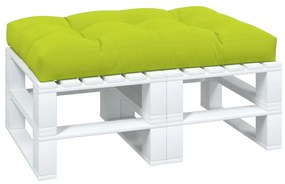 vidaXL Μαξιλάρι Παλέτας Αν. Πράσινο 120 x 80 x 12 εκ. Υφασμάτινο