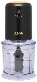 Estia Πολυκόπτης - Multi Oak Με Πλαστικό Μπωλ 700ml 400W Μαύρο 06-19020