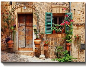 Πίνακας Καμβάς 529TCR1444 100x70cm Multi Wallity Horizontal Ξύλο, Καμβάς