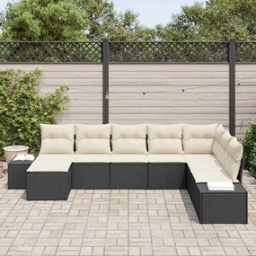 vidaXL Σετ Καναπέ Κήπου 8 pcs 319 x 209 x 85 εκ. Πολυ ράταν