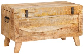 vidaXL Κουτί αποθήκευσης 70 x 35 x 40 εκ. Μασίφ ξύλο μάνγκο