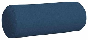 vidaXL Μαξιλάρια Στήριγμα 2 pcs Μπλε Ø 25 x 70 cm ύφασμα