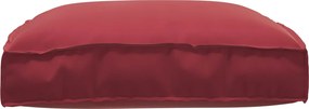 vidaXL Μαξιλάρι Κόκκινο 80 x 80 x 12 cm Ύφασμα Όξφορντ