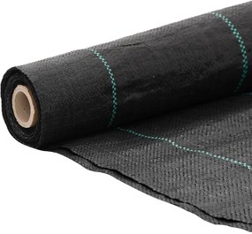 vidaXL Μεμβράνη Εδαφοκάλυψης Μαύρη 1x150 μ. από Πολυπροπυλένιο