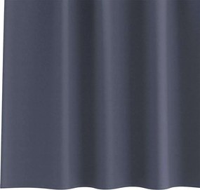 vidaXL Κουρτίνες Μαύρης Ύφανσης με Δαχτυλίδια 2 pcs Ανθρακί