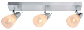 Φωτιστικό Spot Luminairies MC542ΝΜ3 Silver Metal, Glass