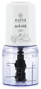 Πολυκόπτης Gusto White 400w Με Πλαστικό Δοχείο 500ml Estia 06-20668