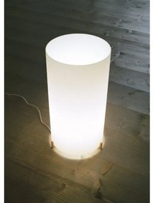 Επιτραπέζιο Φωτιστικό 1xE27 Χειροποίητο Dimmer Οπάλ Γυαλί CPL T3 Prandina -1084000210201-Νίκελ Ματ 1084000210201