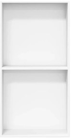 vidaXL Εσοχή Ντους Βουρστ. Λευκό Ματ 32x62x9 εκ. Αν. Ατσάλι