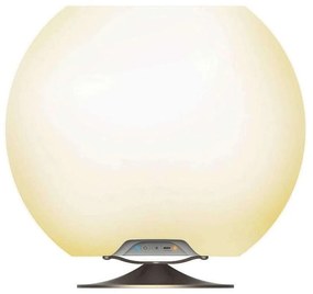 Φωτιστικό Επιτραπέζιο - Σαμπανιέρα Με Ηχείο Bluetooth Sphere KOSPHERESILVER Φ38x31cm Silver Espiel