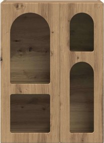 VidaXL Πλαϊνό γραφείο ELST Artisan Oak 59 x 35 x 80.5 εκ.