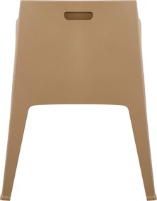 ΠΟΛΥΘΡΟΝΑ ΠΟΛΥΠΡΟΠΥΛΕΝΙΟΥ SLEEK HM6370.03 ΚΑΠΟΥΤΣΙΝΟ 68x63x82,5Υεκ.