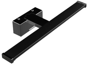 Απλίκα Φωτιστικό Τοίχου Μπάνιου LED 12W IP44 4000K 60x13,8 Lumen-3-6001211-Μαύρο 3-6001211