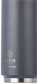 Ποτήρι Θερμός Travel Cup Save The Aegean 01-9441 Fjord Grey 500ml - Estia