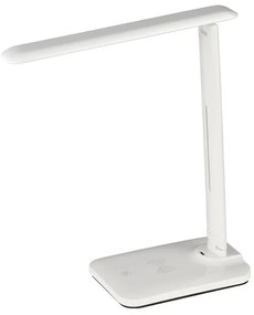 Πορτατίφ Αφής Με Dimmer &amp; USB LED Aca Futur2 SF27LEDWH Silver/White