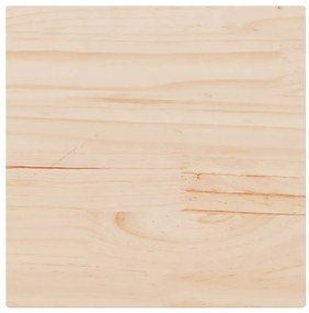 vidaXL Επιφάνεια Τραπεζιού Τετράγωνη 50x50x1,7 εκ. Μασίφ Ξύλο Πεύκου