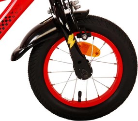 Cars 12 Inch 23 cm Boys Coaster Brake Red/Black