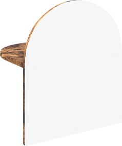 vidaXL Κομοδίνο Καπνιστή Δρυς 40 x 35,5 x 45,5 εκ.
