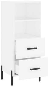 vidaXL Ντουλάπι Λευκό 34,5 x 34 x 90 εκ. από Επεξεργασμένο Ξύλο
