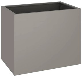 vidaXL Γλάστρα Κήπου Καφέ 50 x 32 x 40 εκ. Φθαρμένο ατσάλι