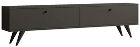 Έπιπλο τηλεόρασης Jate ανθρακί 160x25x40 εκ. 160x25x45 εκ.