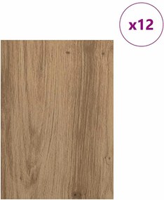 vidaXL Διακοσμητικά Πάνελ 12 pcs Artisan Oak 21 x 30 x 0,27 εκ