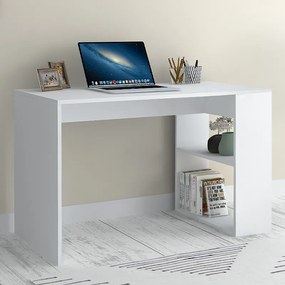 Γραφείο εργασίας Mikro Megapap χρώμα λευκό 120x60x75εκ.-GP028-0100,2