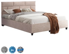 ΚΡΕΒΑΤΙ SOLEDAD ΜΠΕΖ FB9644.22  ΓΙΑ ΣΤΡΩΜΑ 150x200 εκ. 0509719