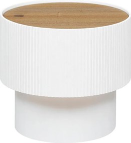 ΤΡΑΠΕΖΆΚΙΑ ΣΑΛΟΝΙΟΎ ENOLA WH SIDE TABLE ATMOSPHERA 197740C