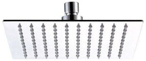 Κεφαλή Ντους T263B-20 20x20cm Chrome Praxis Stainless Steel