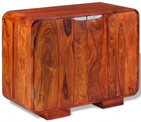 vidaXL Ντουλάπι 75 x 35 x 60 εκ. από Μασίφ Ξύλο Ακακίας